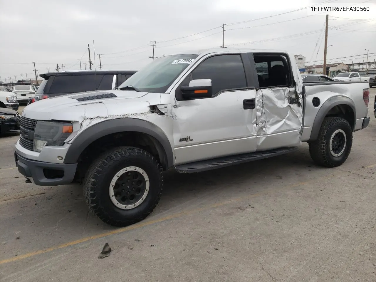 2014 Ford F150 Svt Raptor VIN: 1FTFW1R67EFA30560 Lot: 69344784