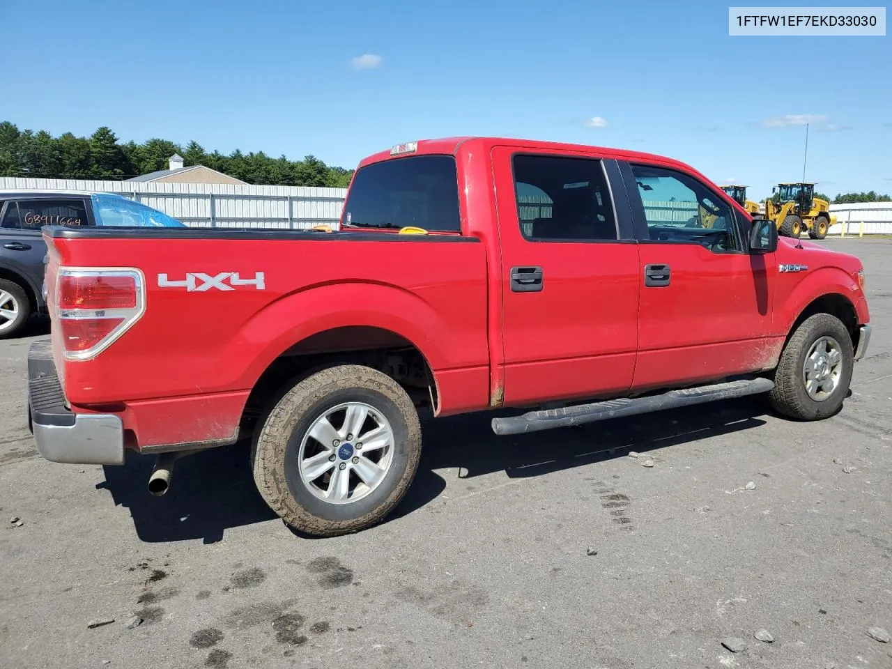 1FTFW1EF7EKD33030 2014 Ford F150 Supercrew