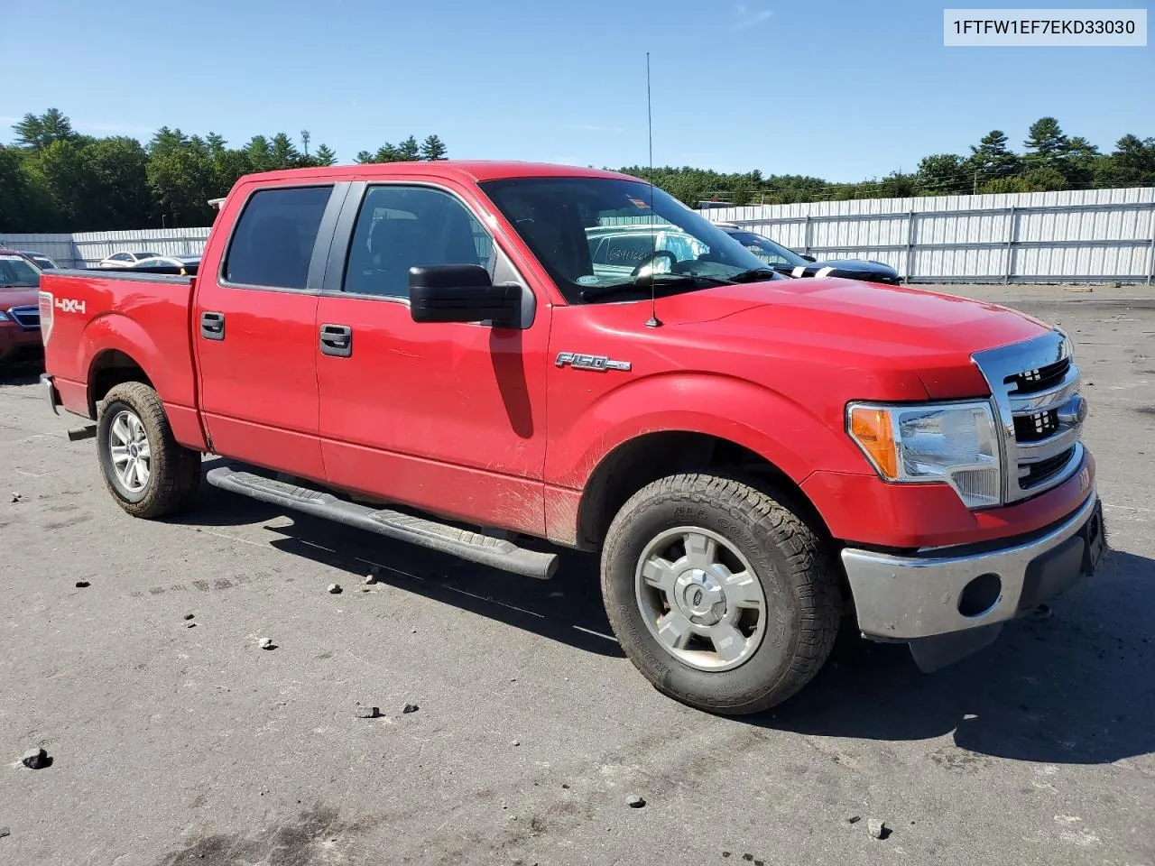 2014 Ford F150 Supercrew VIN: 1FTFW1EF7EKD33030 Lot: 69435464