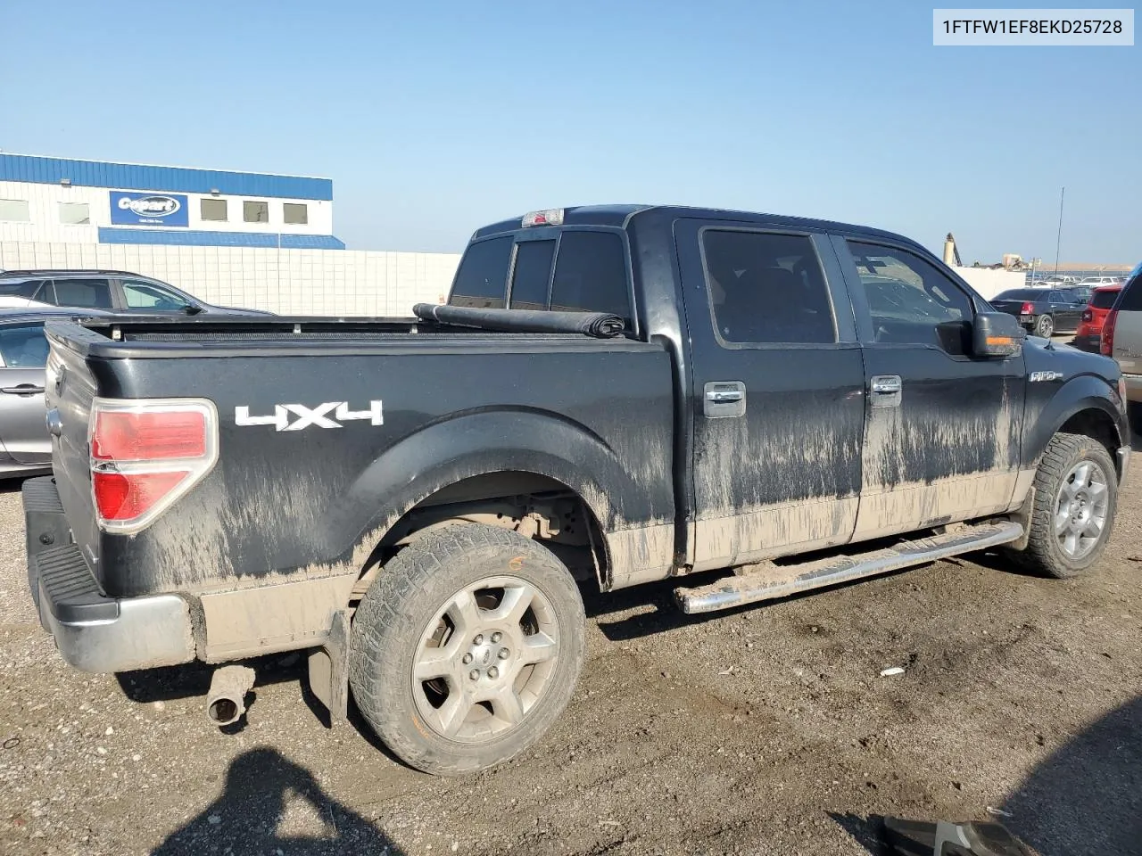 1FTFW1EF8EKD25728 2014 Ford F150 Supercrew