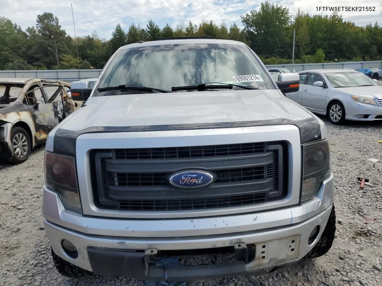 2014 Ford F150 Supercrew VIN: 1FTFW1ET5EKF21552 Lot: 69591214