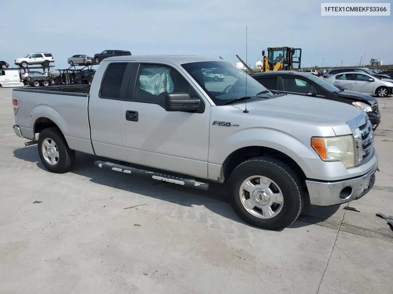 1FTEX1CM8EKF53366 2014 Ford F150 Super Cab