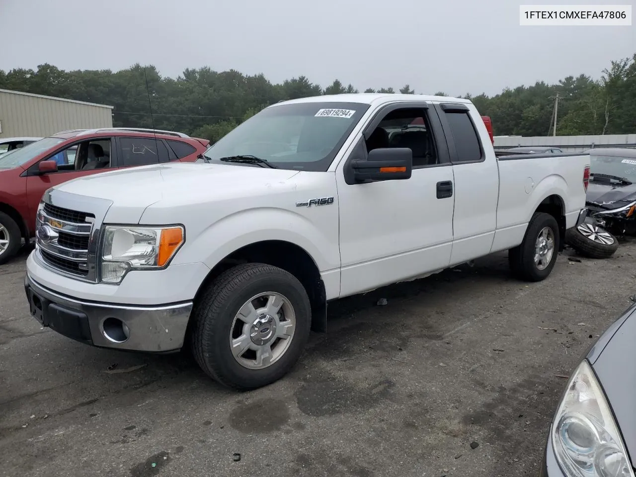 1FTEX1CMXEFA47806 2014 Ford F150 Super Cab