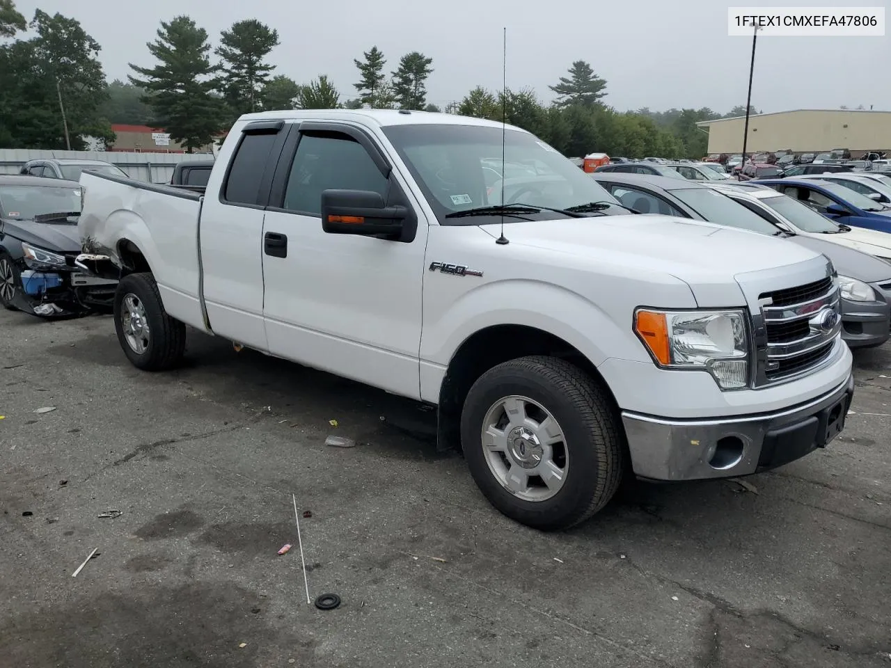 1FTEX1CMXEFA47806 2014 Ford F150 Super Cab