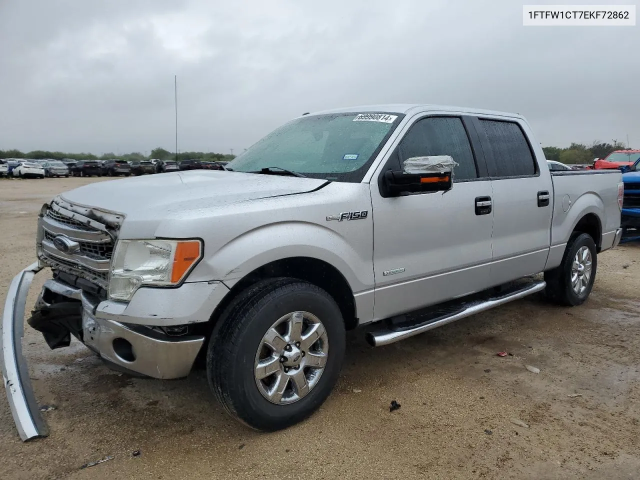 1FTFW1CT7EKF72862 2014 Ford F150 Supercrew