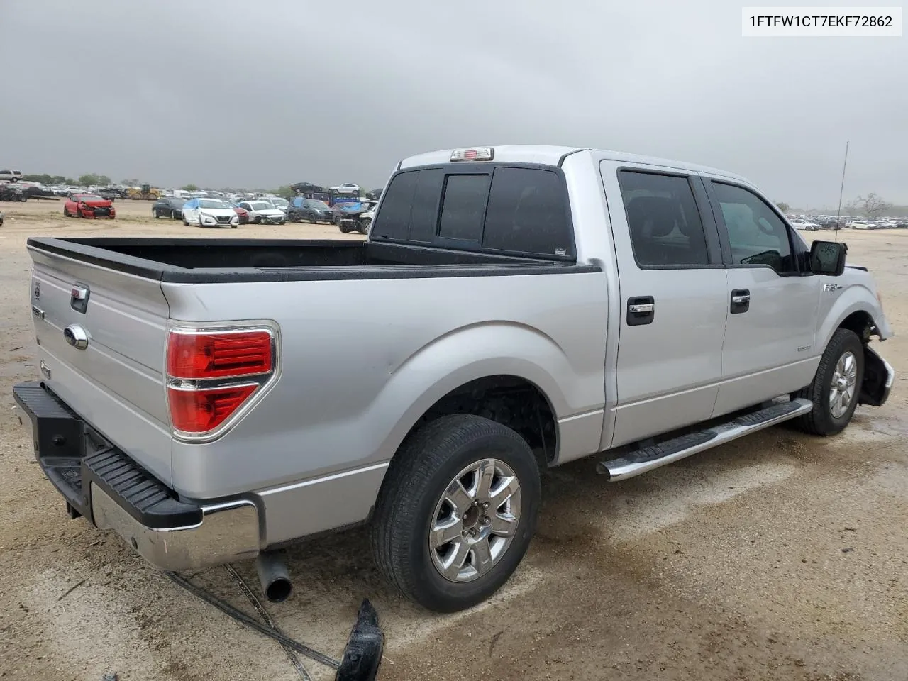 1FTFW1CT7EKF72862 2014 Ford F150 Supercrew