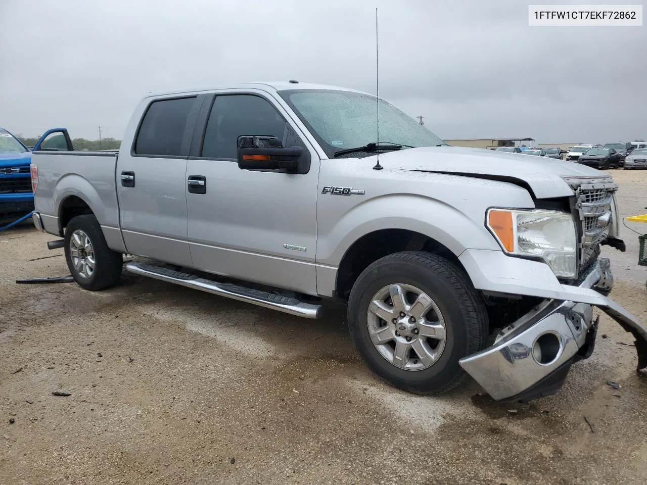 2014 Ford F150 Supercrew VIN: 1FTFW1CT7EKF72862 Lot: 69990814