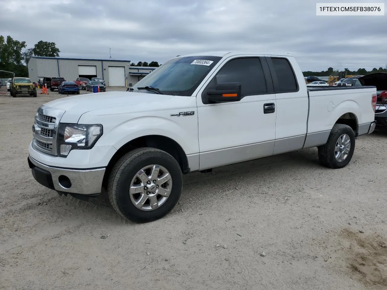 1FTEX1CM5EFB38076 2014 Ford F150 Super Cab