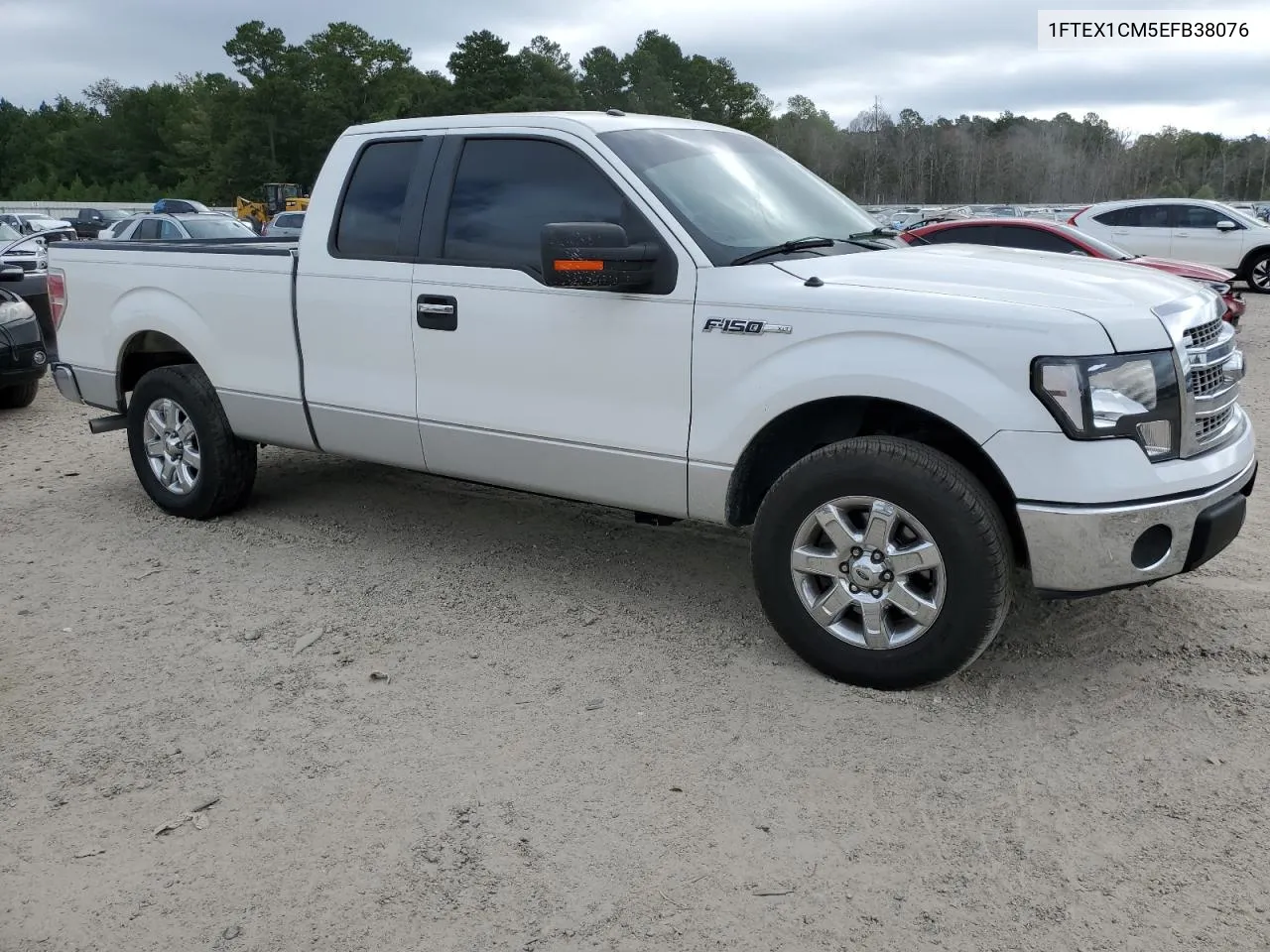 1FTEX1CM5EFB38076 2014 Ford F150 Super Cab