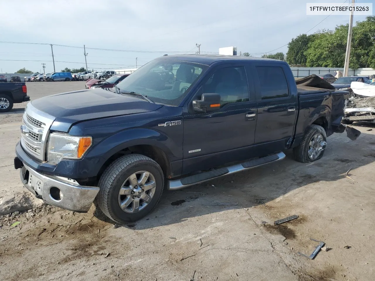 1FTFW1CT8EFC15263 2014 Ford F150 Supercrew