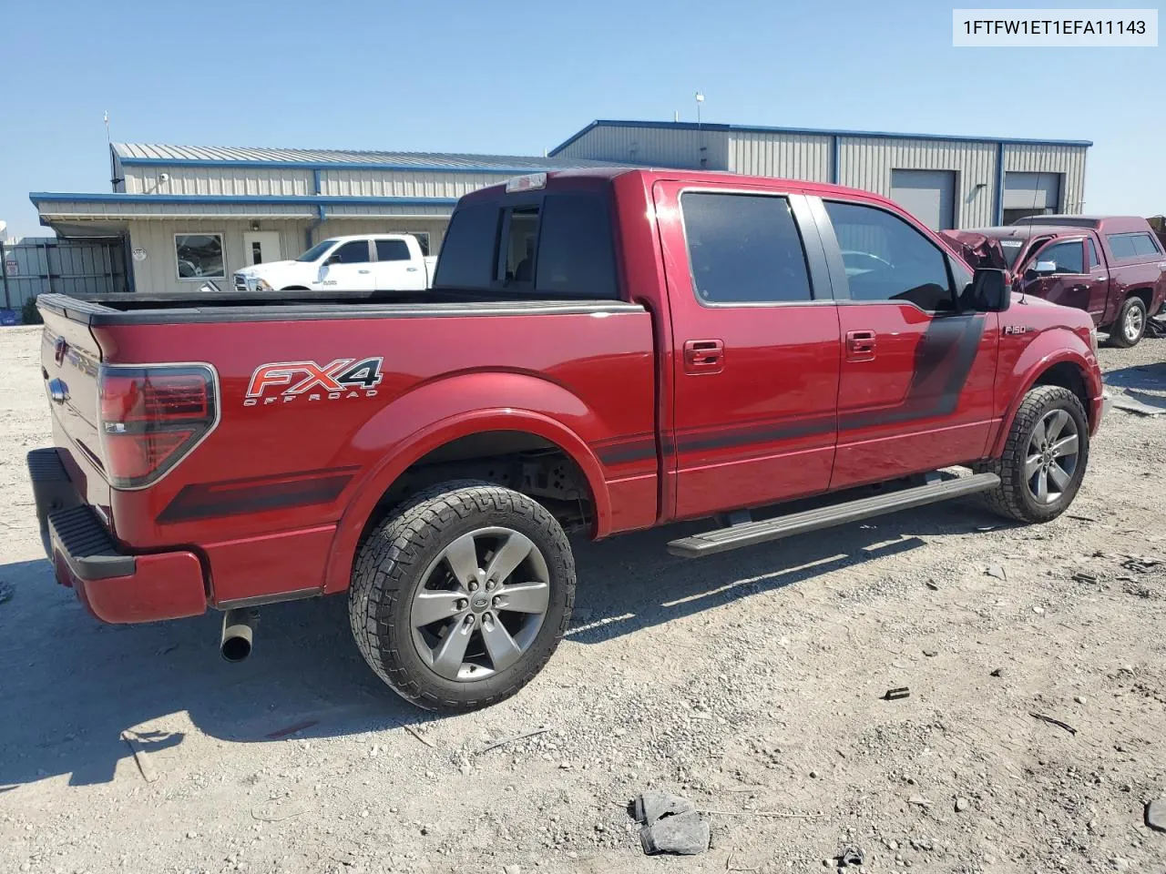 2014 Ford F150 Supercrew VIN: 1FTFW1ET1EFA11143 Lot: 70178774