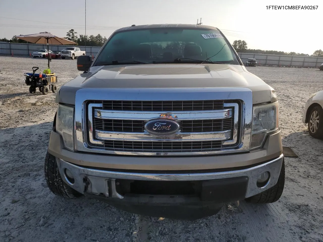 1FTEW1CM8EFA90267 2014 Ford F150 Supercrew