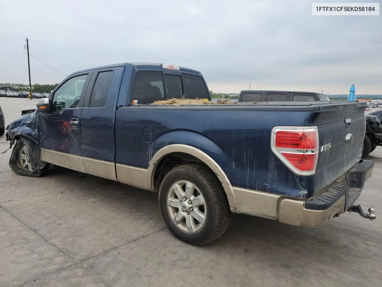 2014 Ford F150 Super Cab VIN: 1FTFX1CF5EKD58184 Lot: 70256734