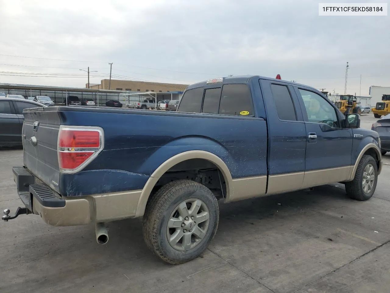 1FTFX1CF5EKD58184 2014 Ford F150 Super Cab