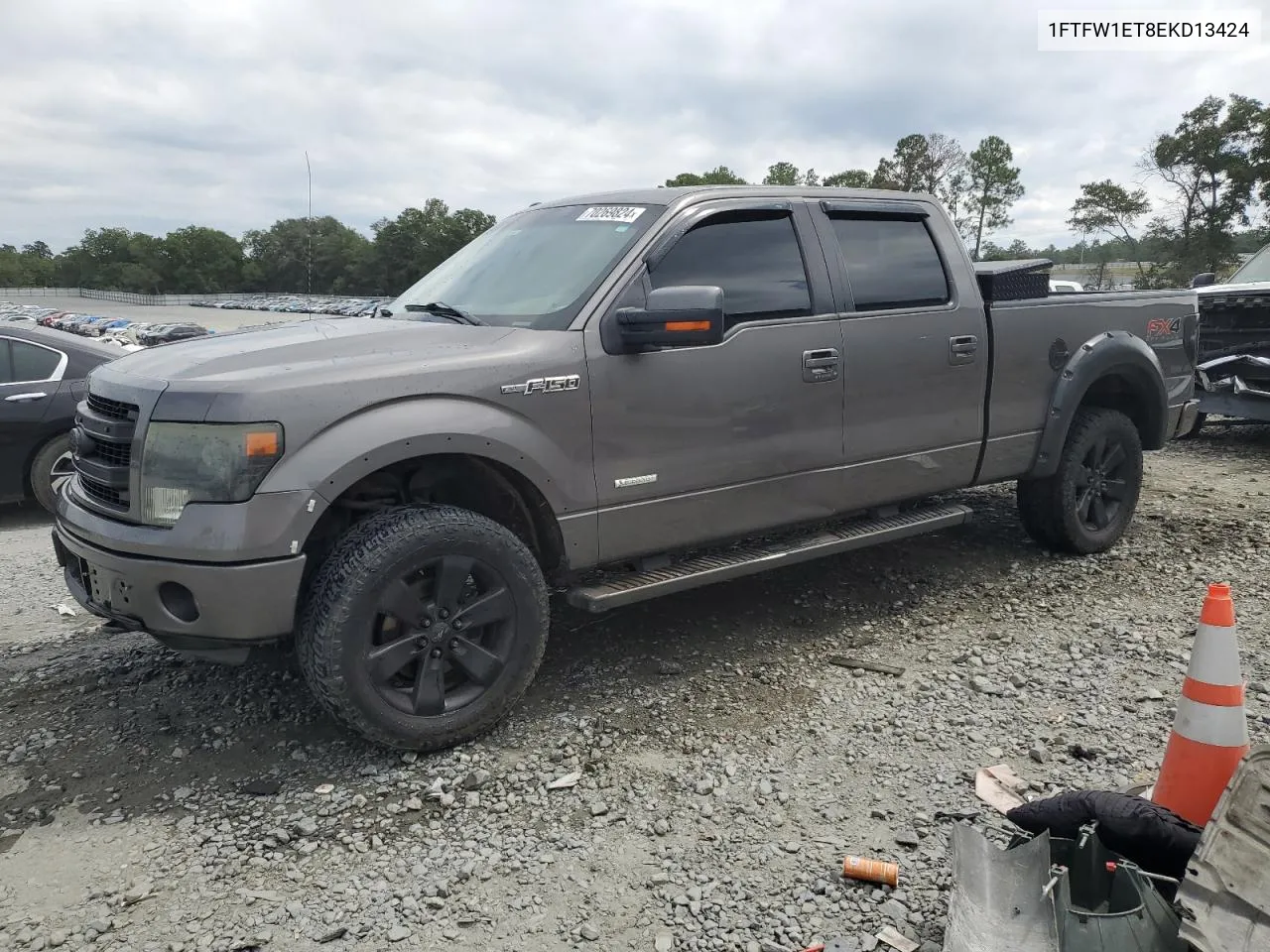 2014 Ford F150 Supercrew VIN: 1FTFW1ET8EKD13424 Lot: 70269824