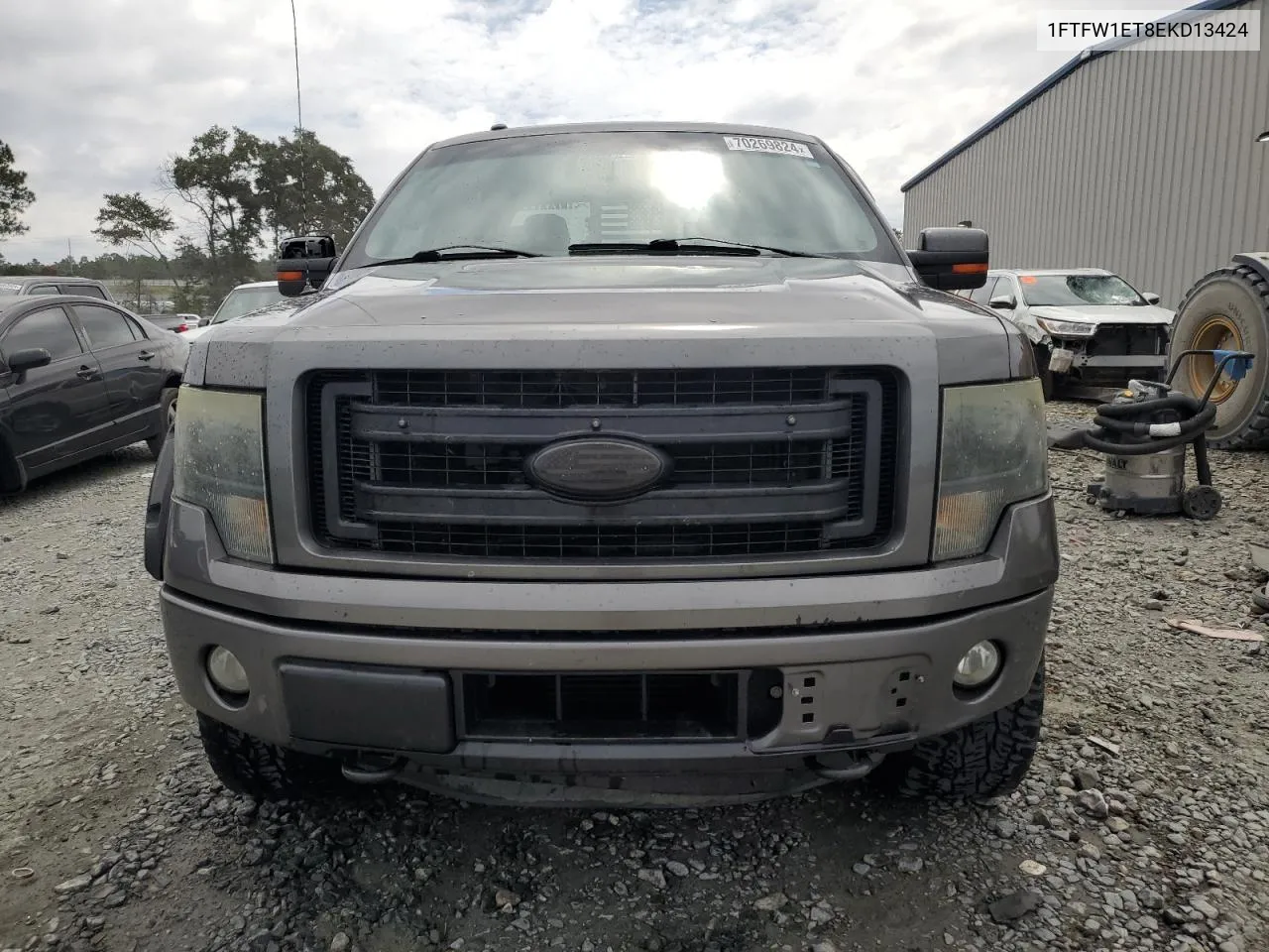 1FTFW1ET8EKD13424 2014 Ford F150 Supercrew