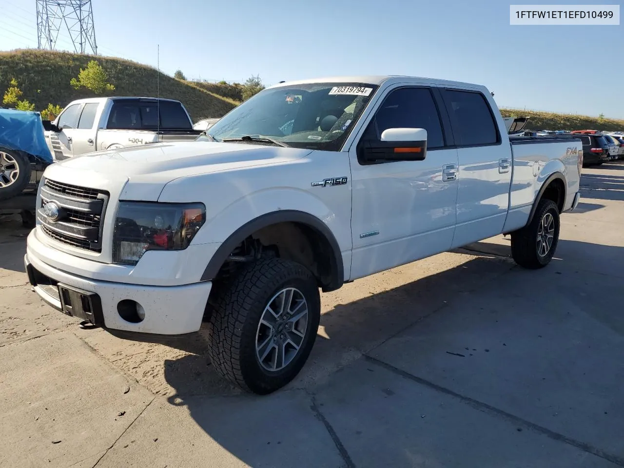 1FTFW1ET1EFD10499 2014 Ford F150 Supercrew