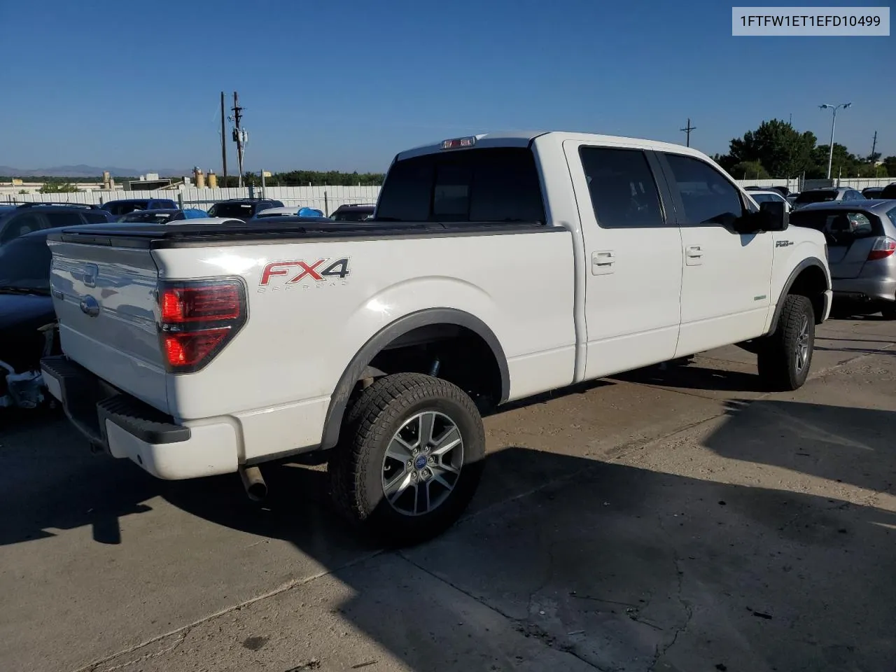 2014 Ford F150 Supercrew VIN: 1FTFW1ET1EFD10499 Lot: 70319794