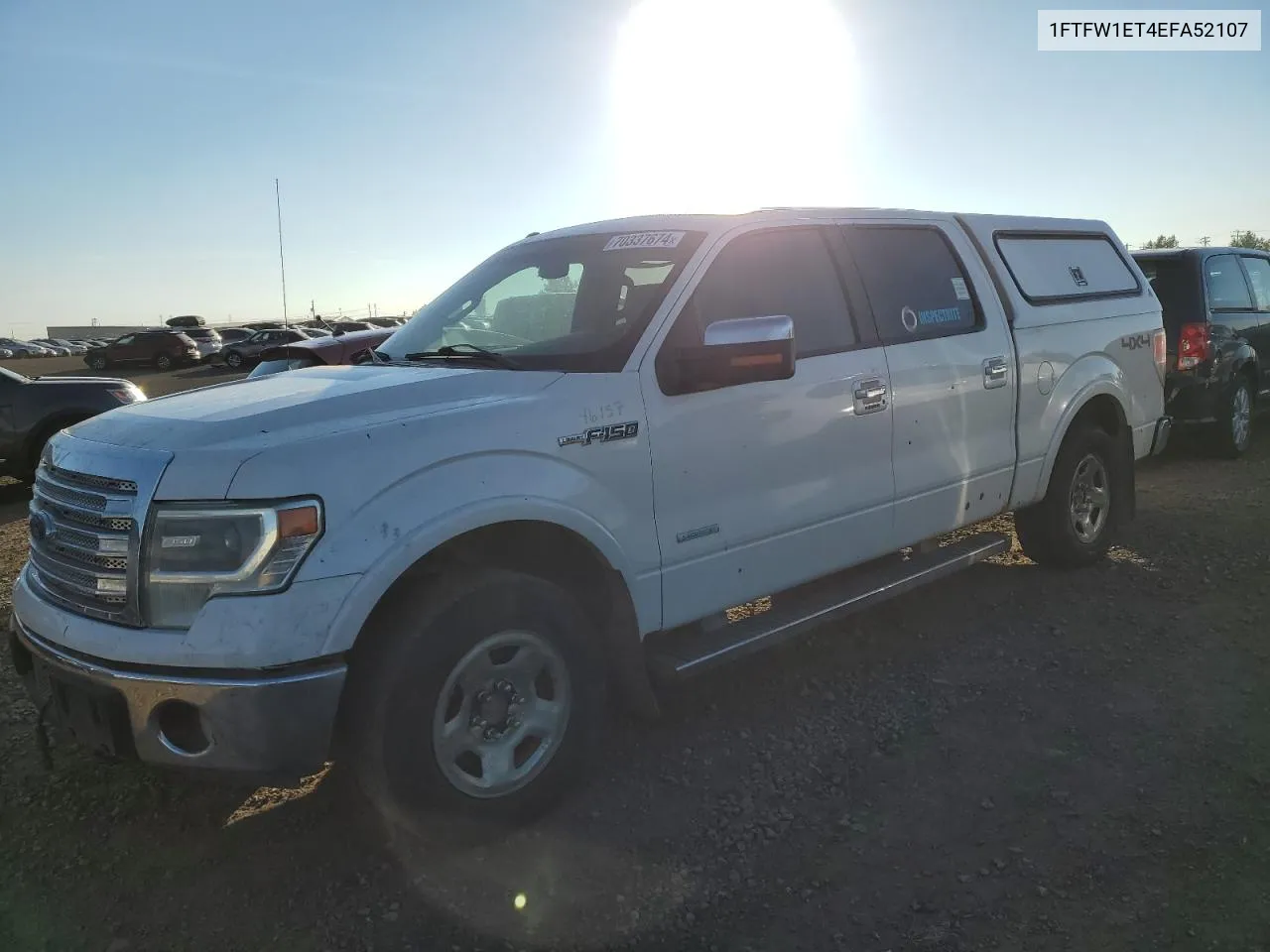 2014 Ford F150 Supercrew VIN: 1FTFW1ET4EFA52107 Lot: 70337674