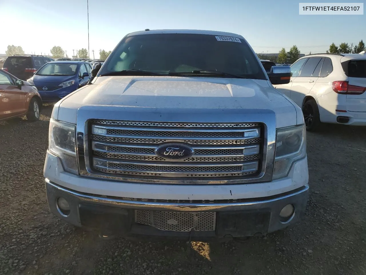 2014 Ford F150 Supercrew VIN: 1FTFW1ET4EFA52107 Lot: 70337674