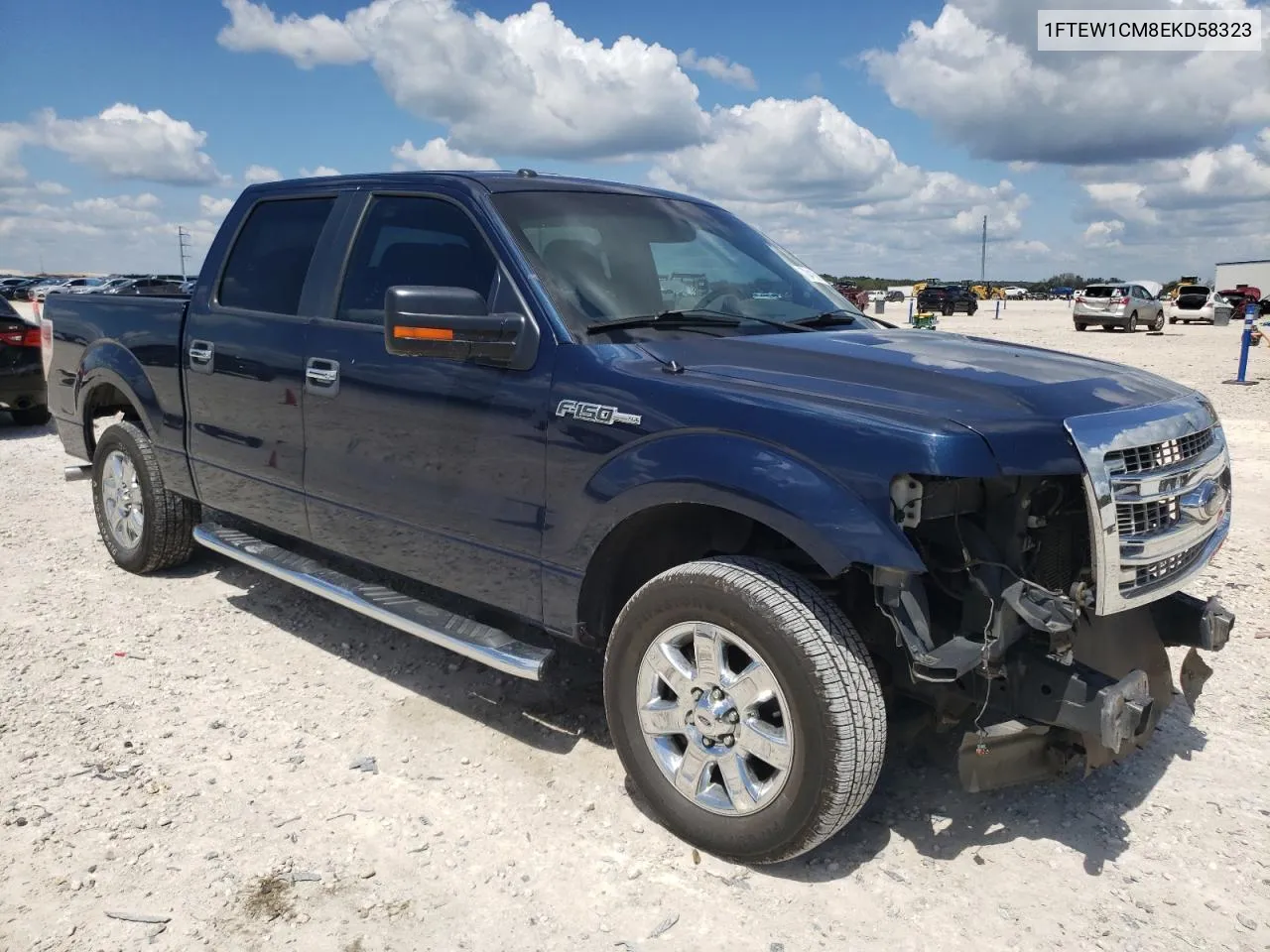 2014 Ford F150 Supercrew VIN: 1FTEW1CM8EKD58323 Lot: 70415014