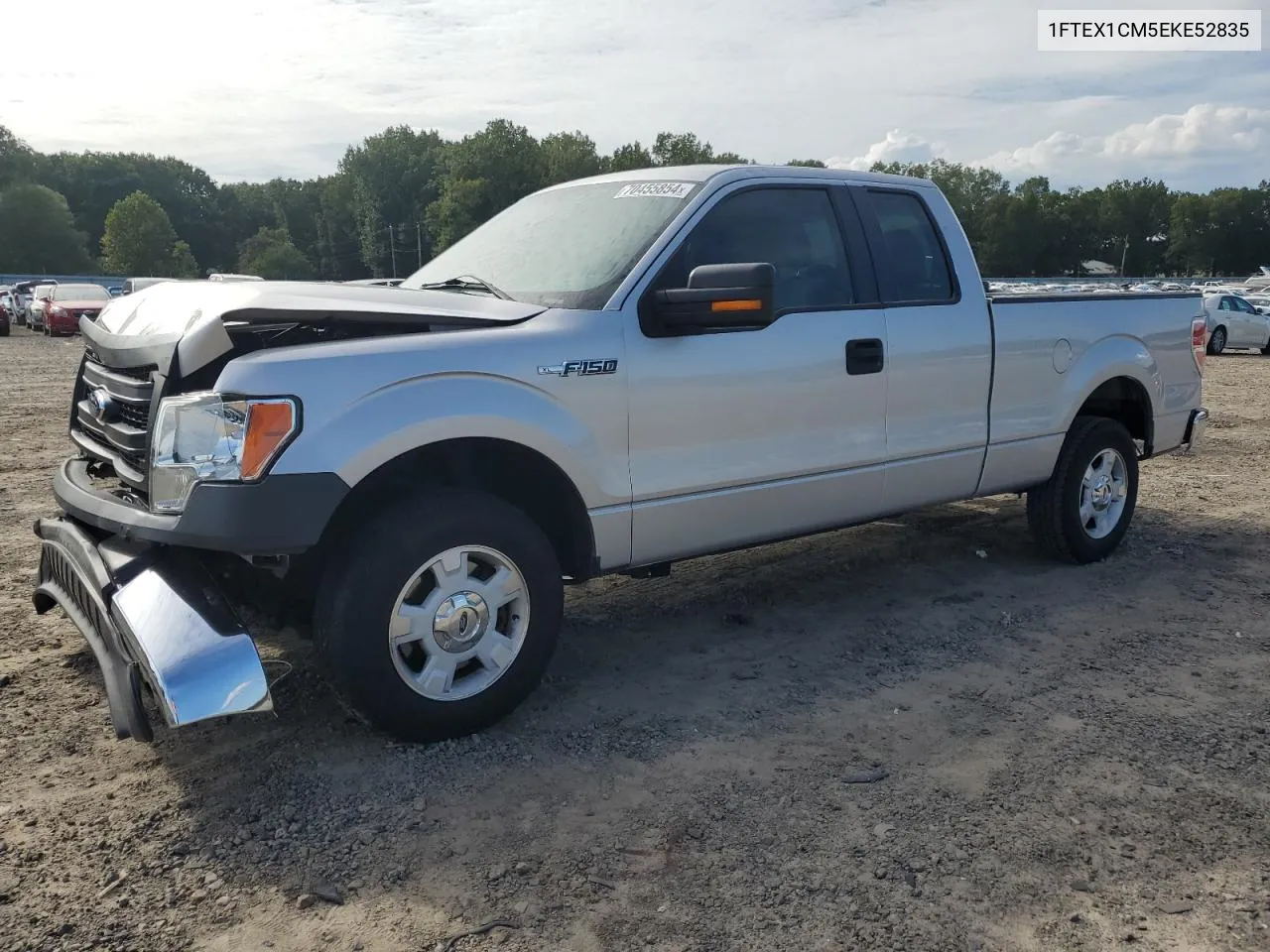 2014 Ford F150 Super Cab VIN: 1FTEX1CM5EKE52835 Lot: 70455854