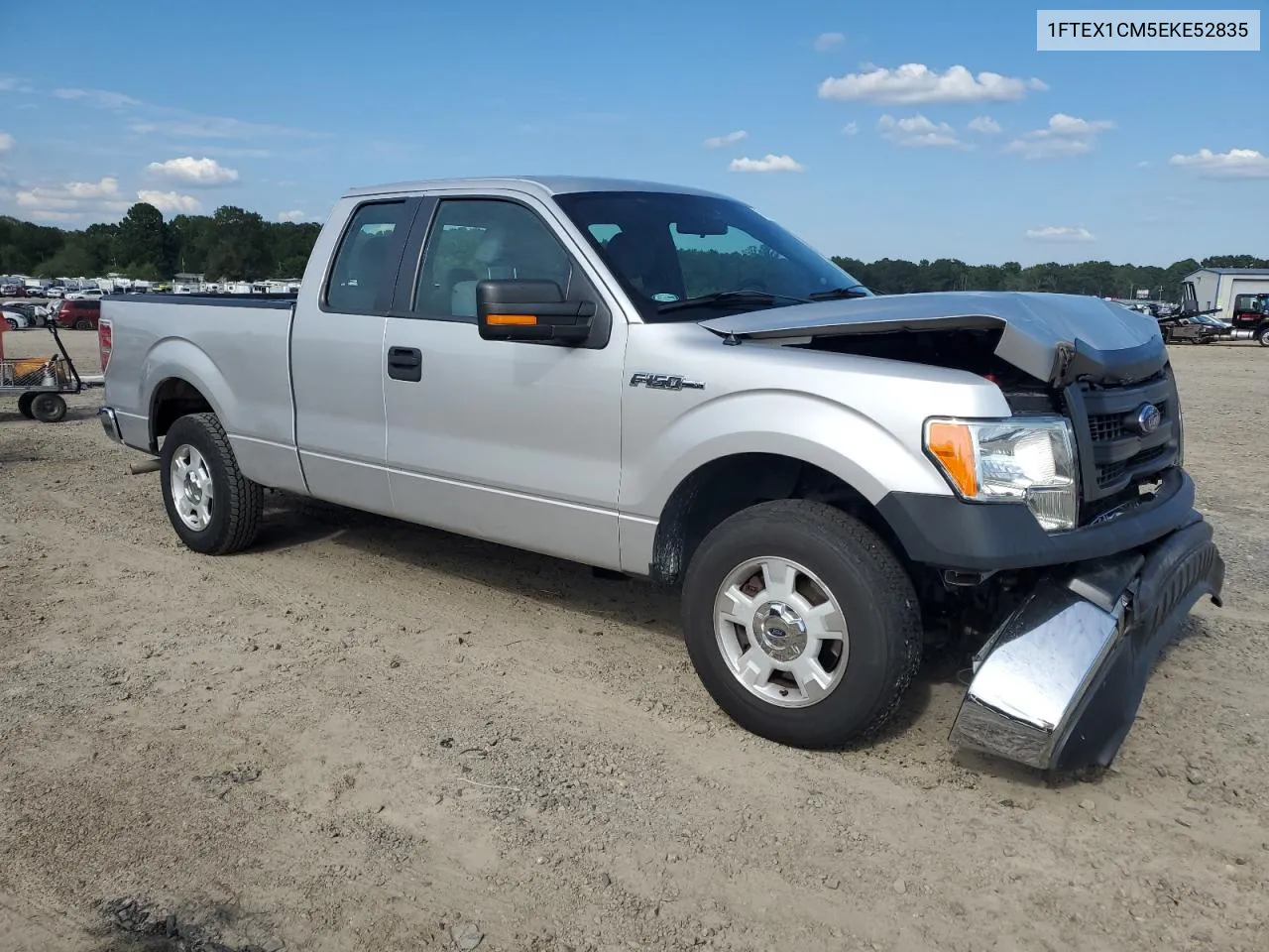 1FTEX1CM5EKE52835 2014 Ford F150 Super Cab