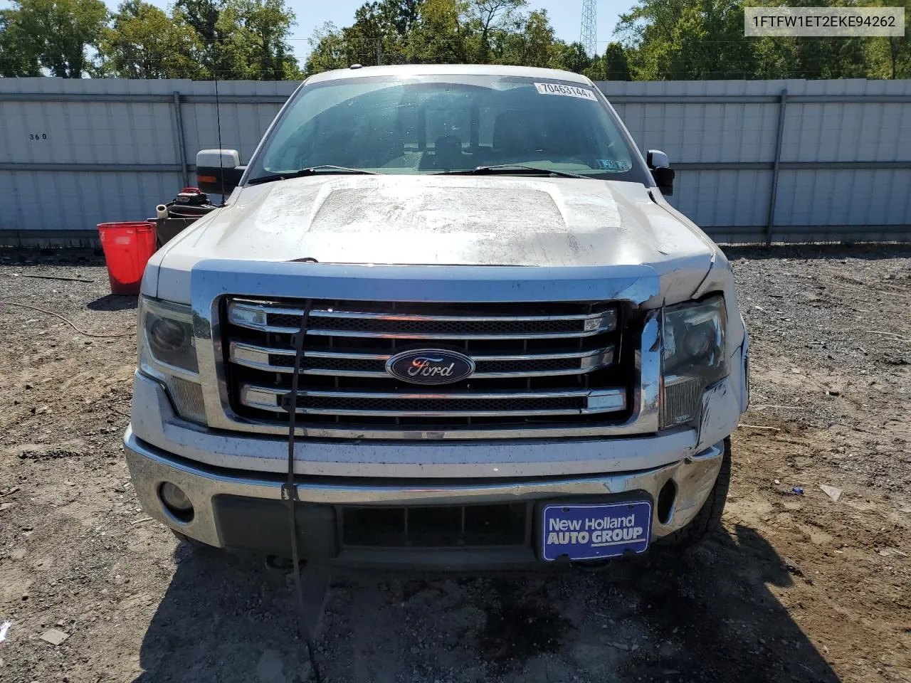 2014 Ford F150 Supercrew VIN: 1FTFW1ET2EKE94262 Lot: 70463144