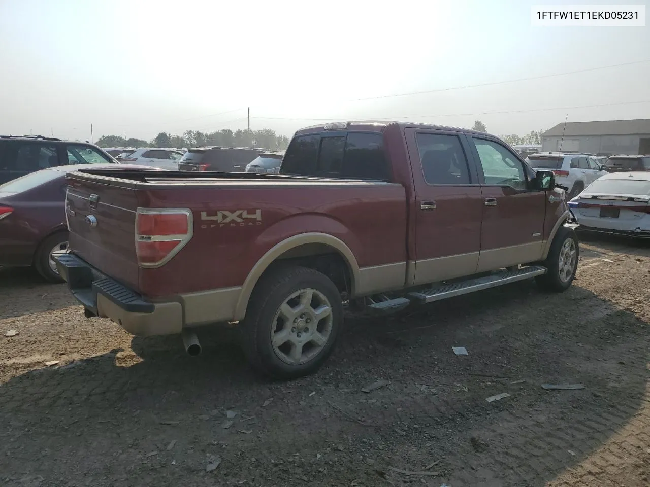 2014 Ford F150 Supercrew VIN: 1FTFW1ET1EKD05231 Lot: 70482814