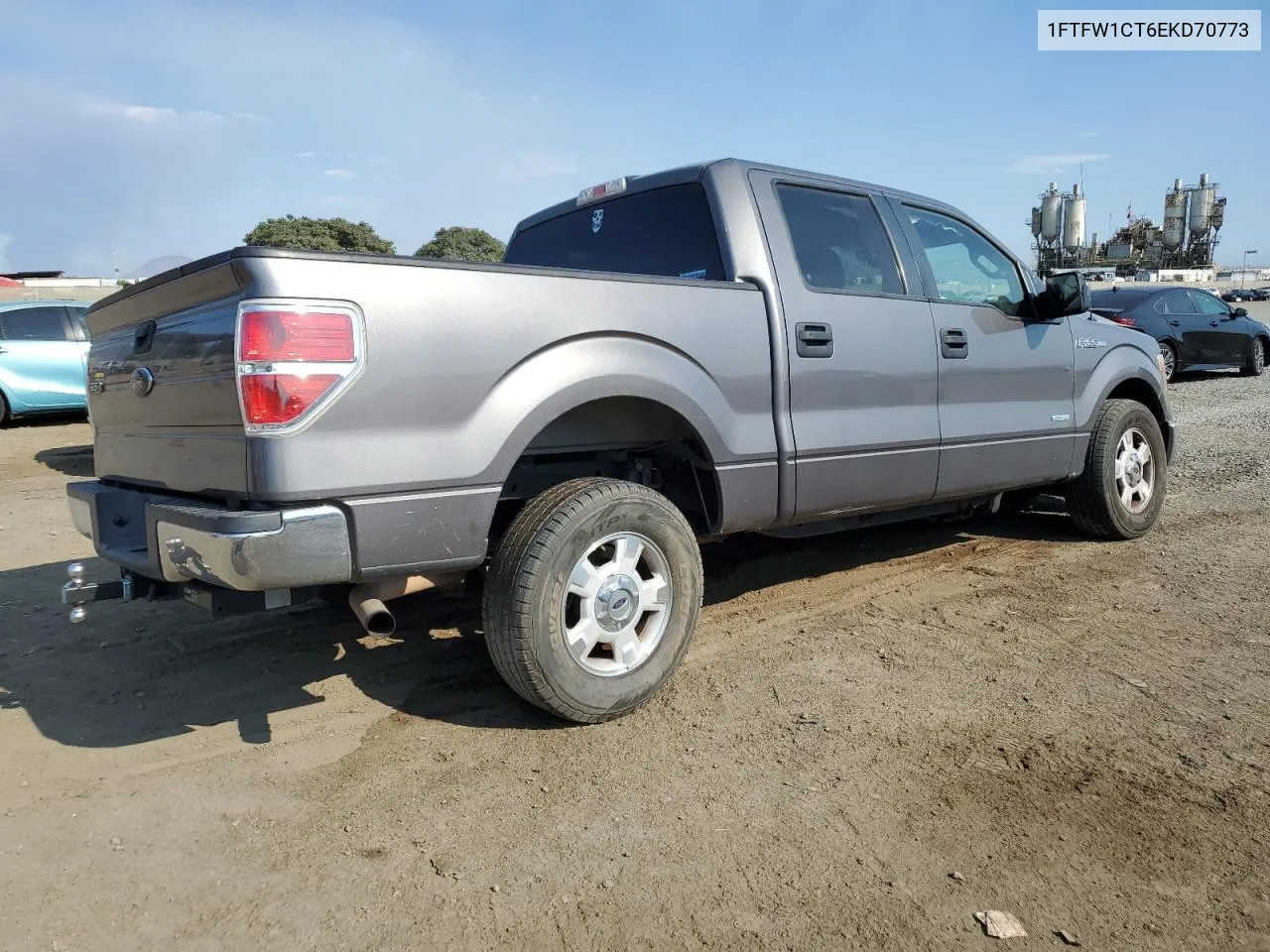 2014 Ford F150 Supercrew VIN: 1FTFW1CT6EKD70773 Lot: 70483764