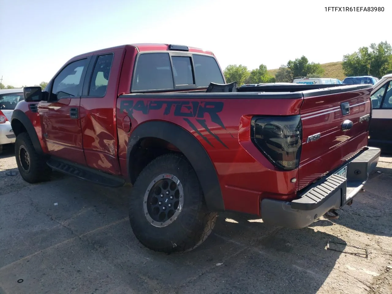 2014 Ford F150 Svt Raptor VIN: 1FTFX1R61EFA83980 Lot: 70612144