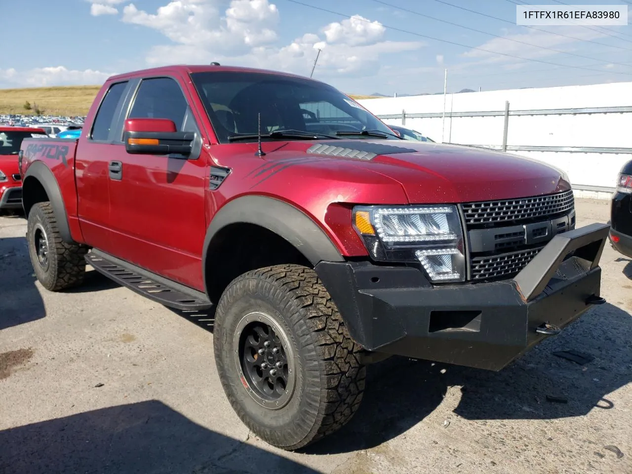 2014 Ford F150 Svt Raptor VIN: 1FTFX1R61EFA83980 Lot: 70612144