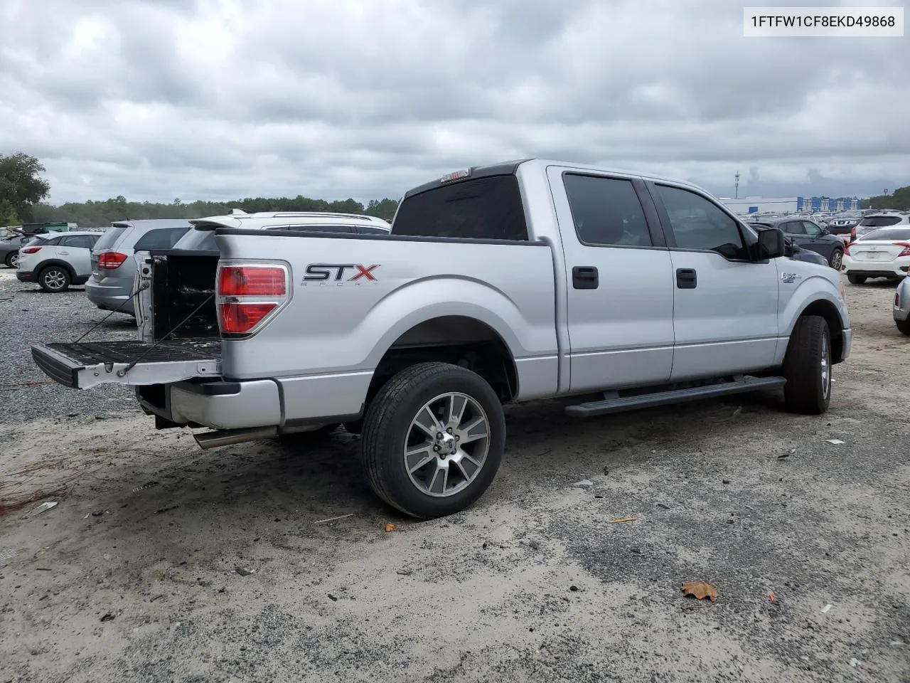 2014 Ford F150 Supercrew VIN: 1FTFW1CF8EKD49868 Lot: 70751754