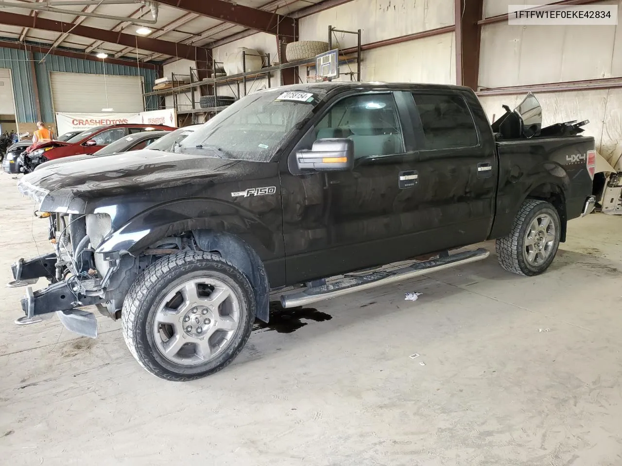 2014 Ford F150 Supercrew VIN: 1FTFW1EF0EKE42834 Lot: 70758154