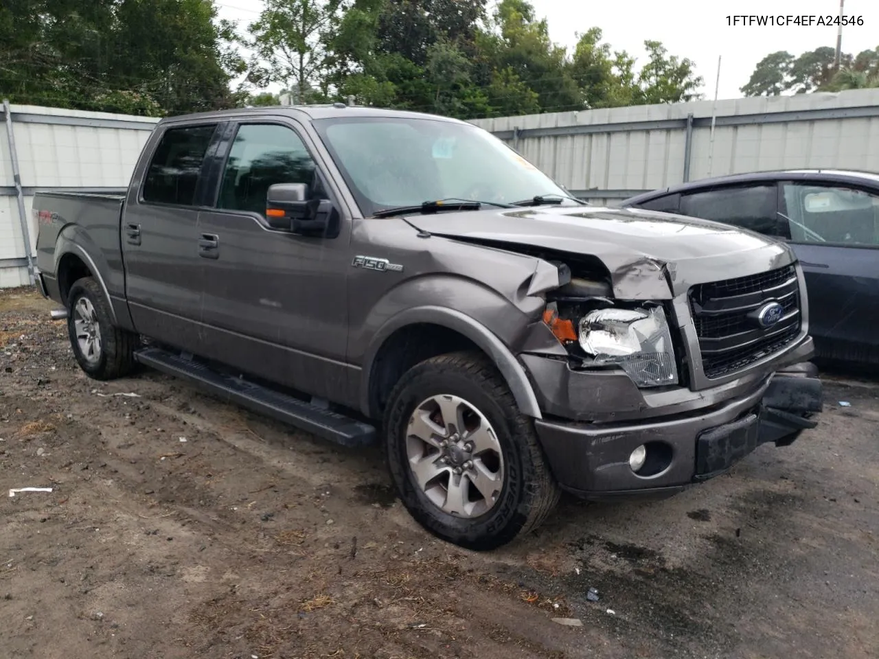 2014 Ford F150 Supercrew VIN: 1FTFW1CF4EFA24546 Lot: 70783904