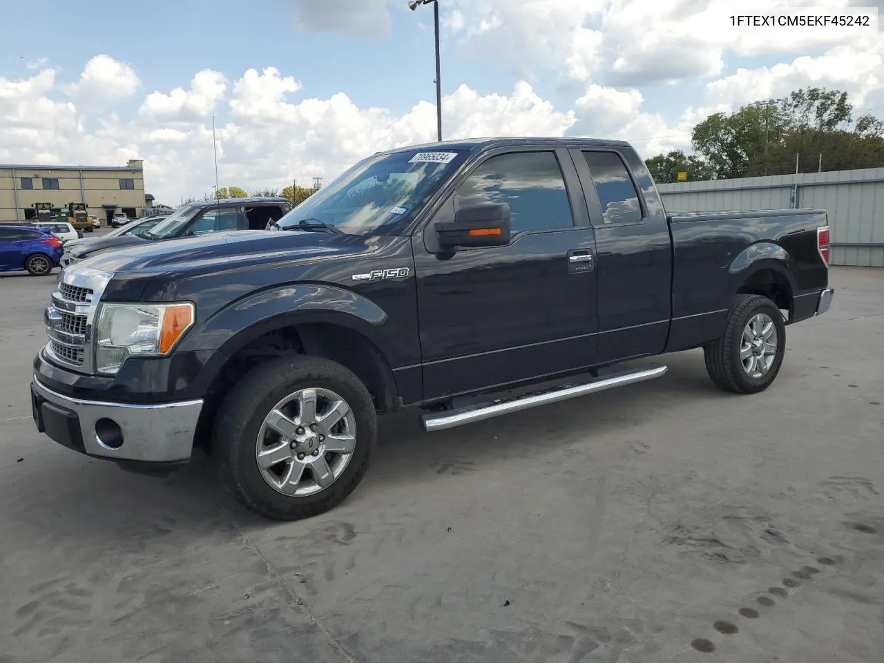 2014 Ford F150 Super Cab VIN: 1FTEX1CM5EKF45242 Lot: 70965034