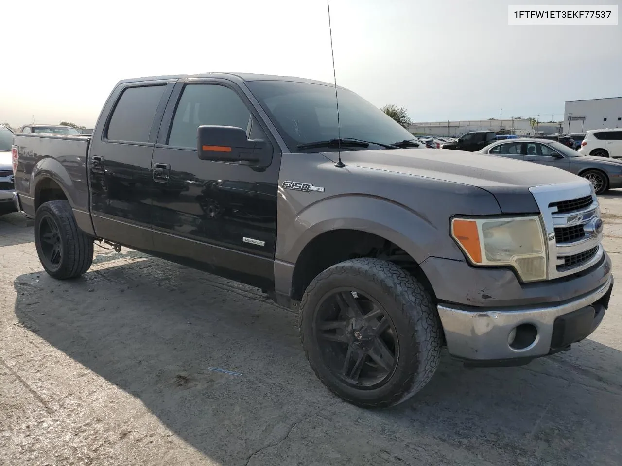 2014 Ford F150 Supercrew VIN: 1FTFW1ET3EKF77537 Lot: 71022324