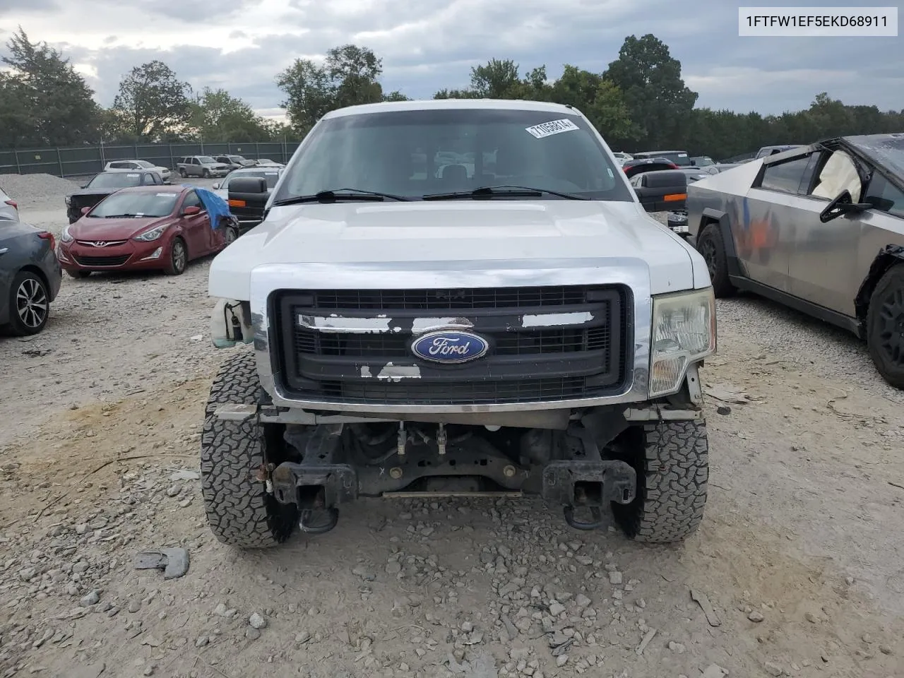 2014 Ford F150 Supercrew VIN: 1FTFW1EF5EKD68911 Lot: 71056814