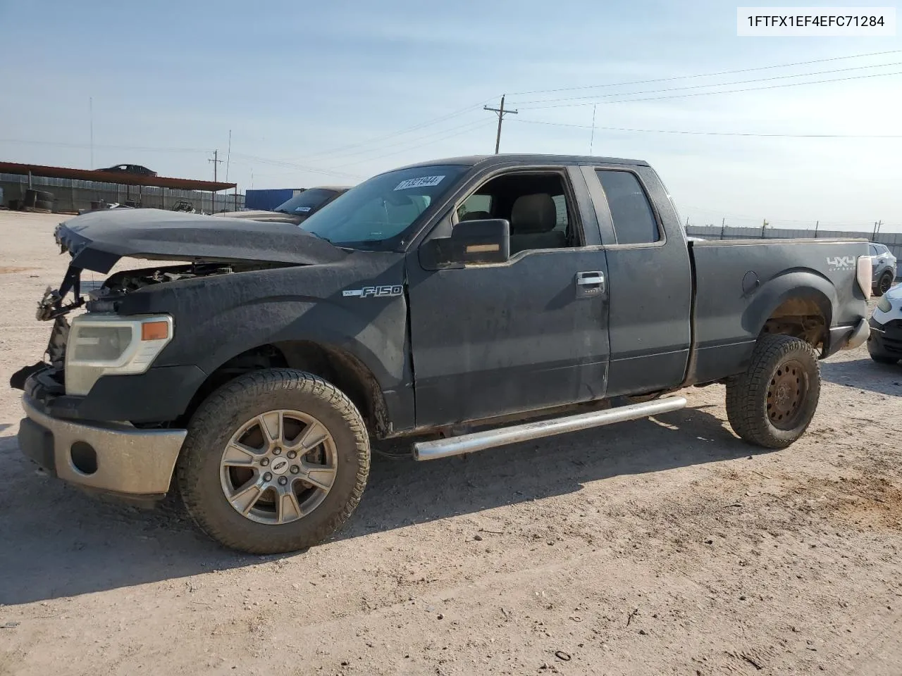 1FTFX1EF4EFC71284 2014 Ford F150 Super Cab