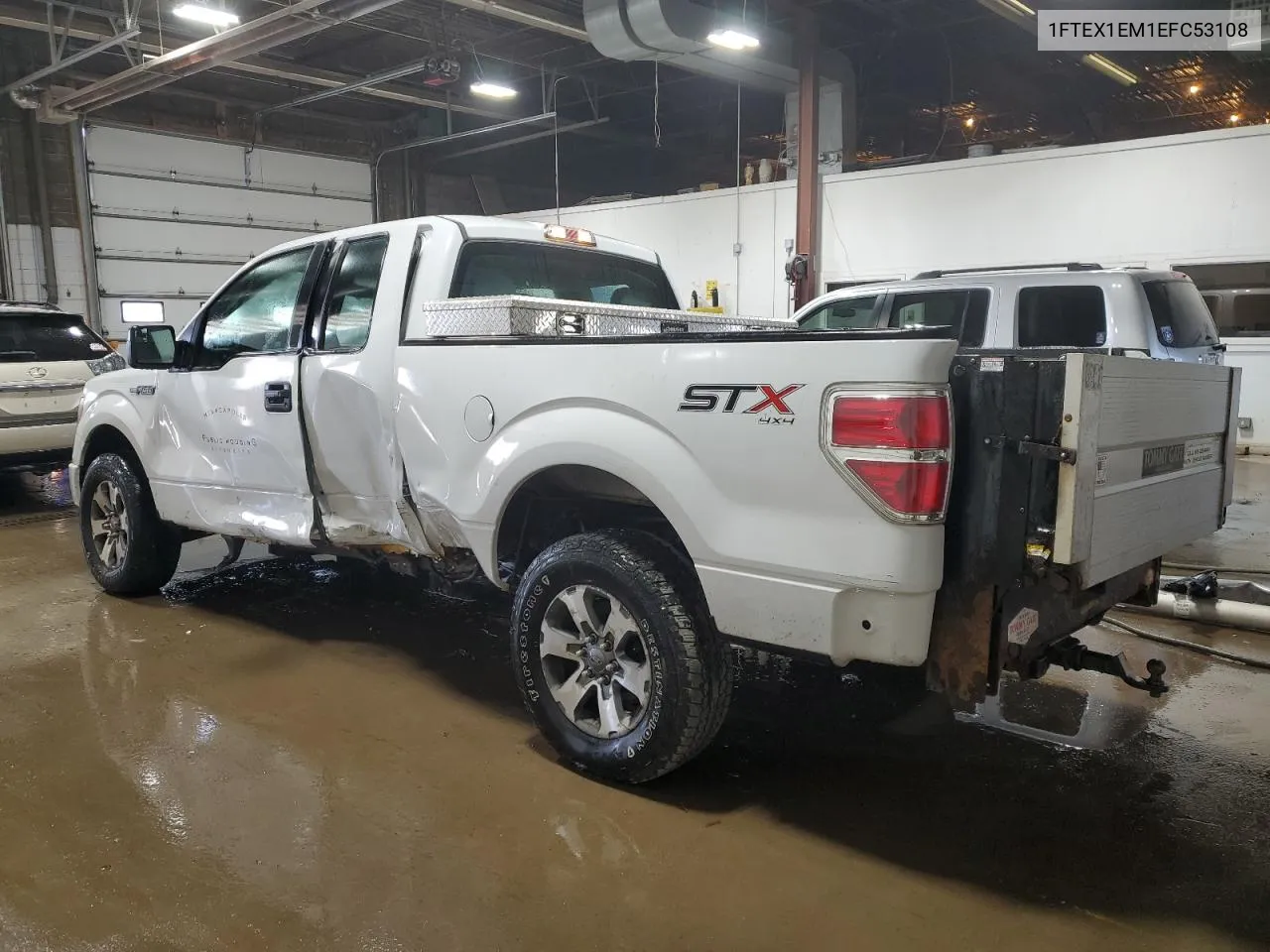 2014 Ford F150 Super Cab VIN: 1FTEX1EM1EFC53108 Lot: 71448094