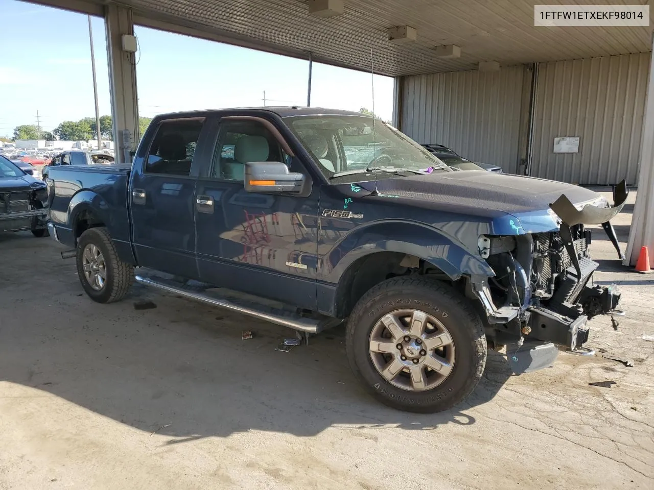 2014 Ford F150 Supercrew VIN: 1FTFW1ETXEKF98014 Lot: 71614744