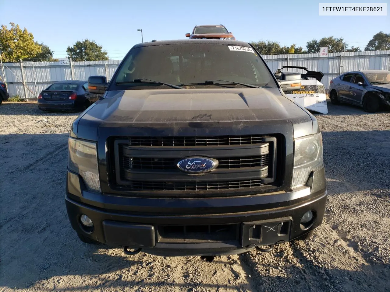 2014 Ford F150 Supercrew VIN: 1FTFW1ET4EKE28621 Lot: 71679054