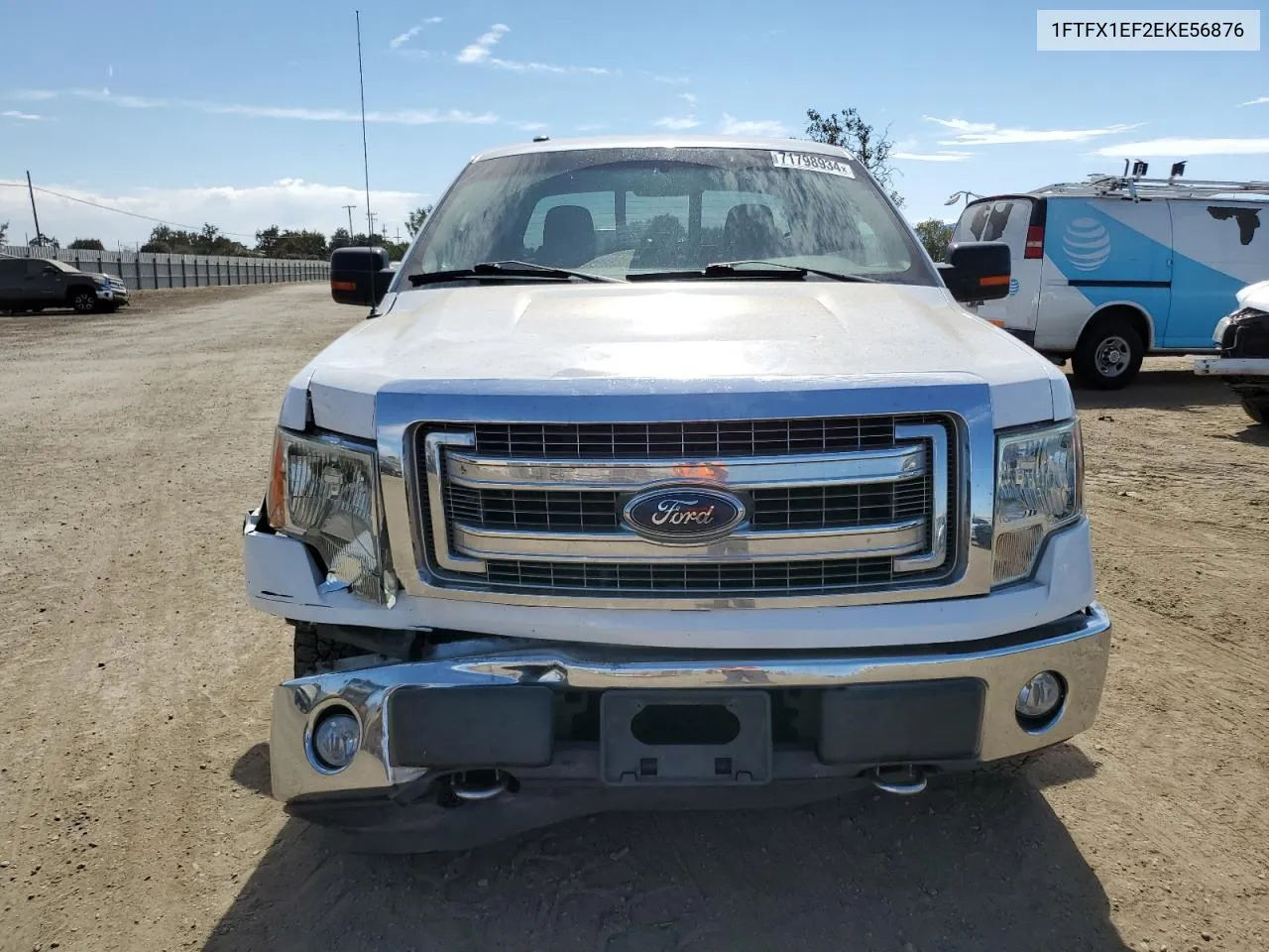 2014 Ford F150 Super Cab VIN: 1FTFX1EF2EKE56876 Lot: 71798934