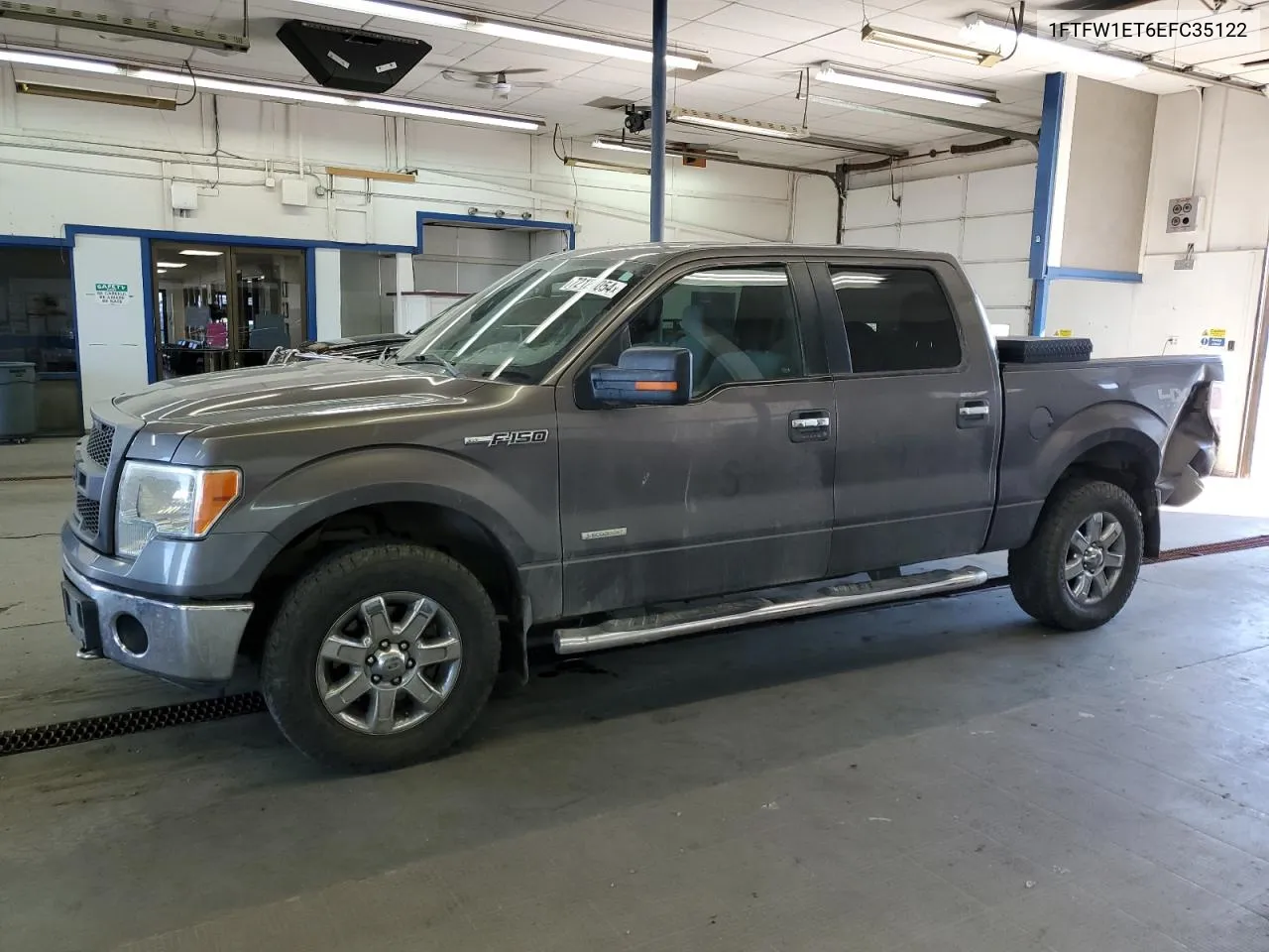 2014 Ford F150 Supercrew VIN: 1FTFW1ET6EFC35122 Lot: 72121054