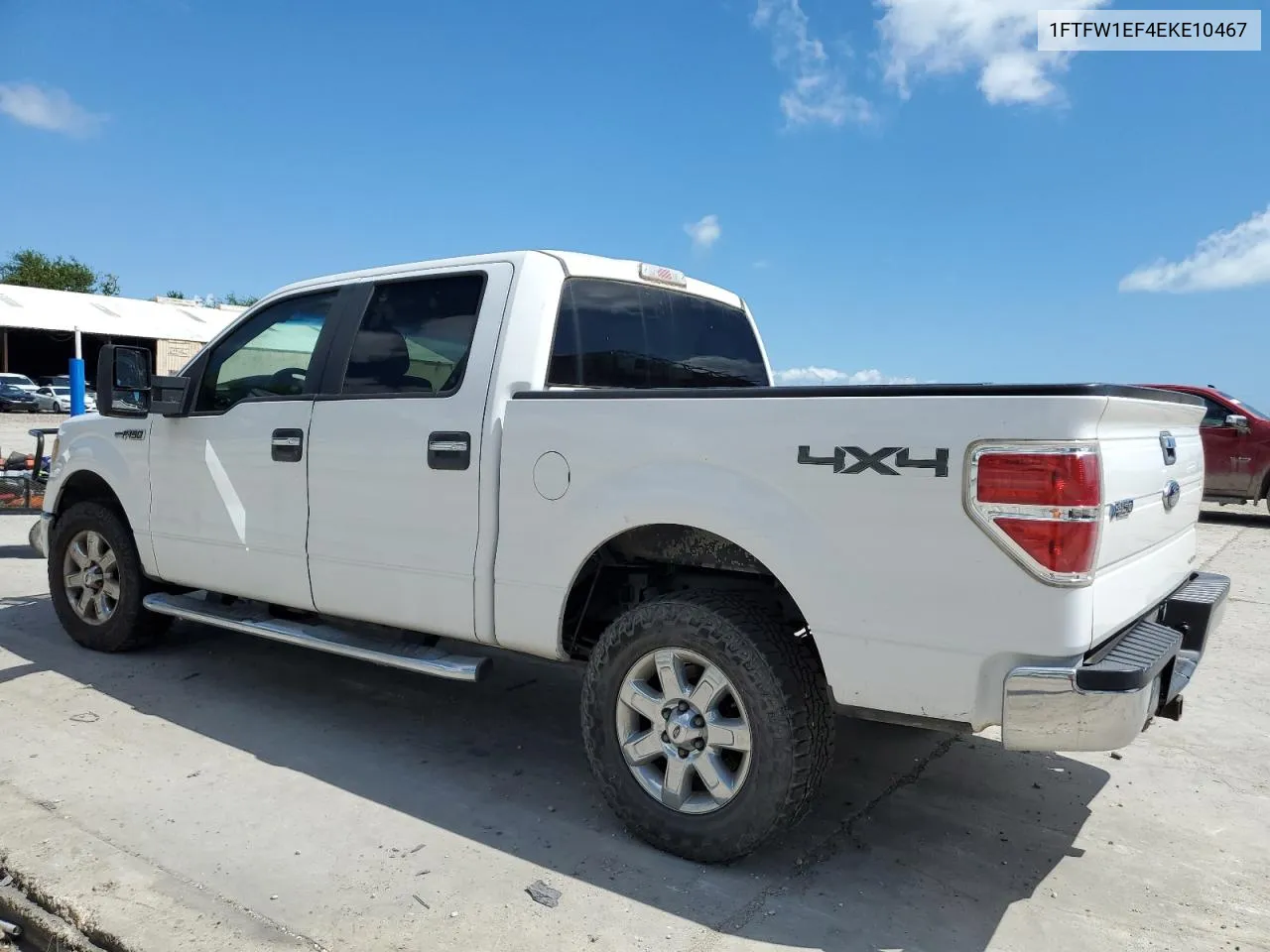 1FTFW1EF4EKE10467 2014 Ford F150 Supercrew