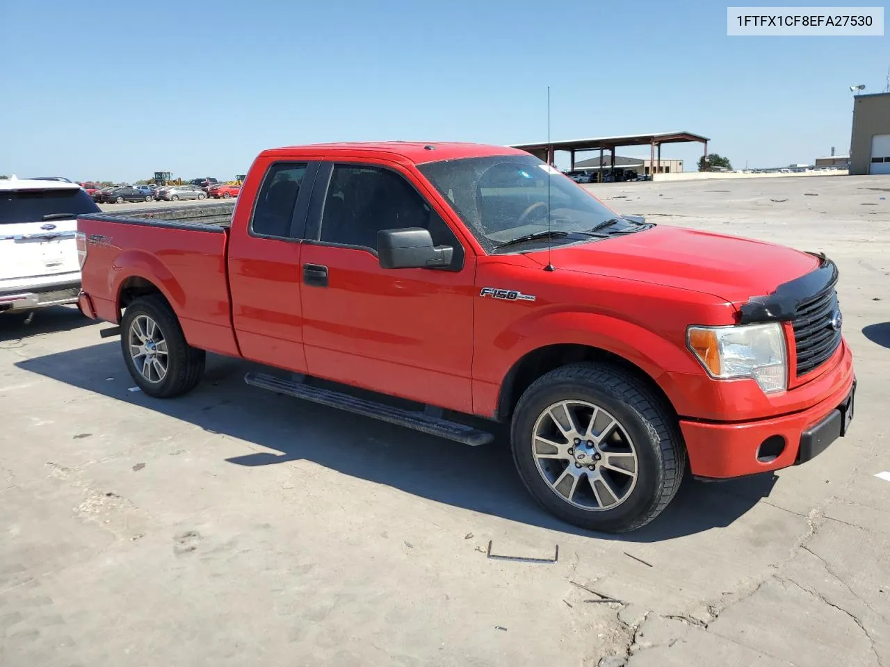 1FTFX1CF8EFA27530 2014 Ford F150 Super Cab