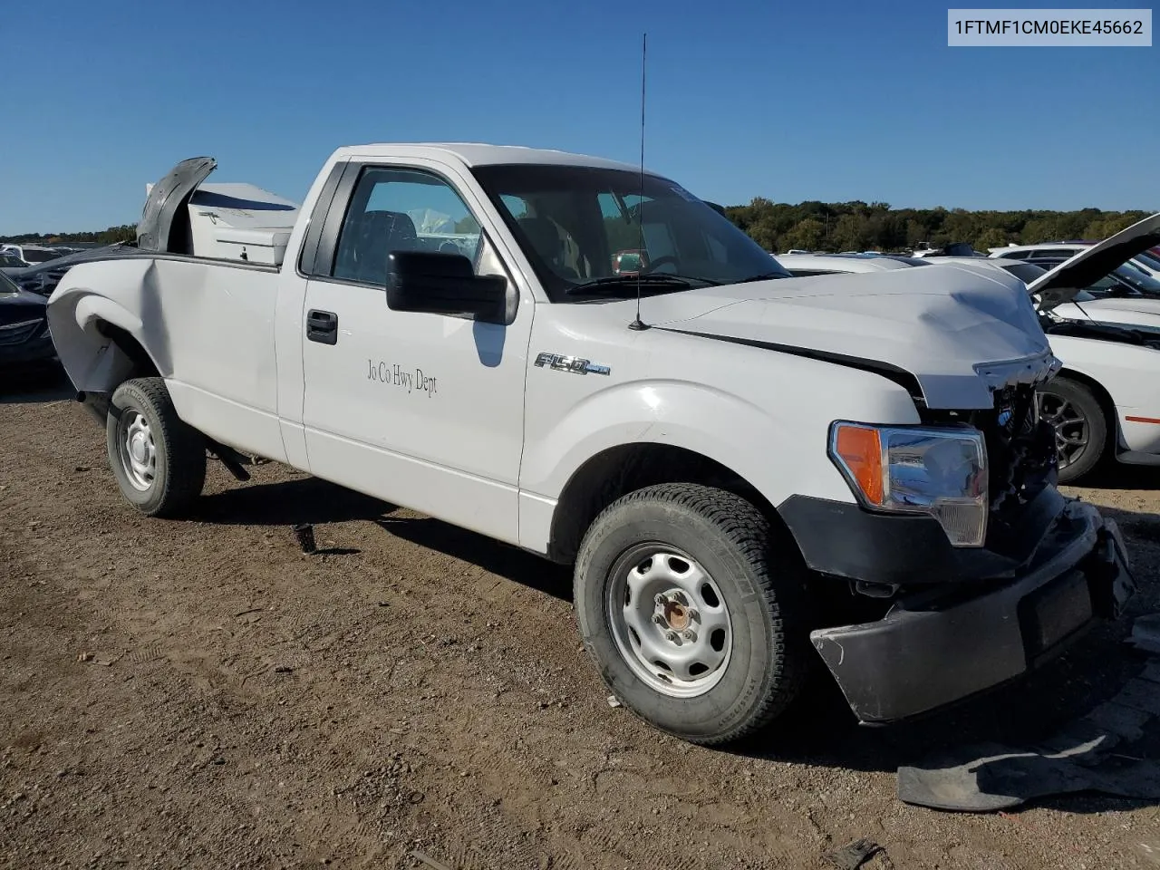 2014 Ford F150 VIN: 1FTMF1CM0EKE45662 Lot: 72708764