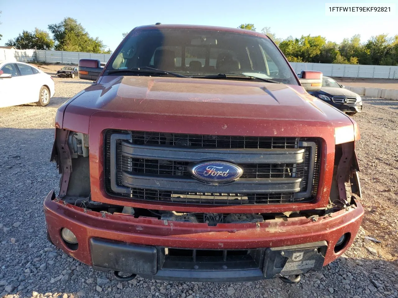 2014 Ford F150 Supercrew VIN: 1FTFW1ET9EKF92821 Lot: 73520864