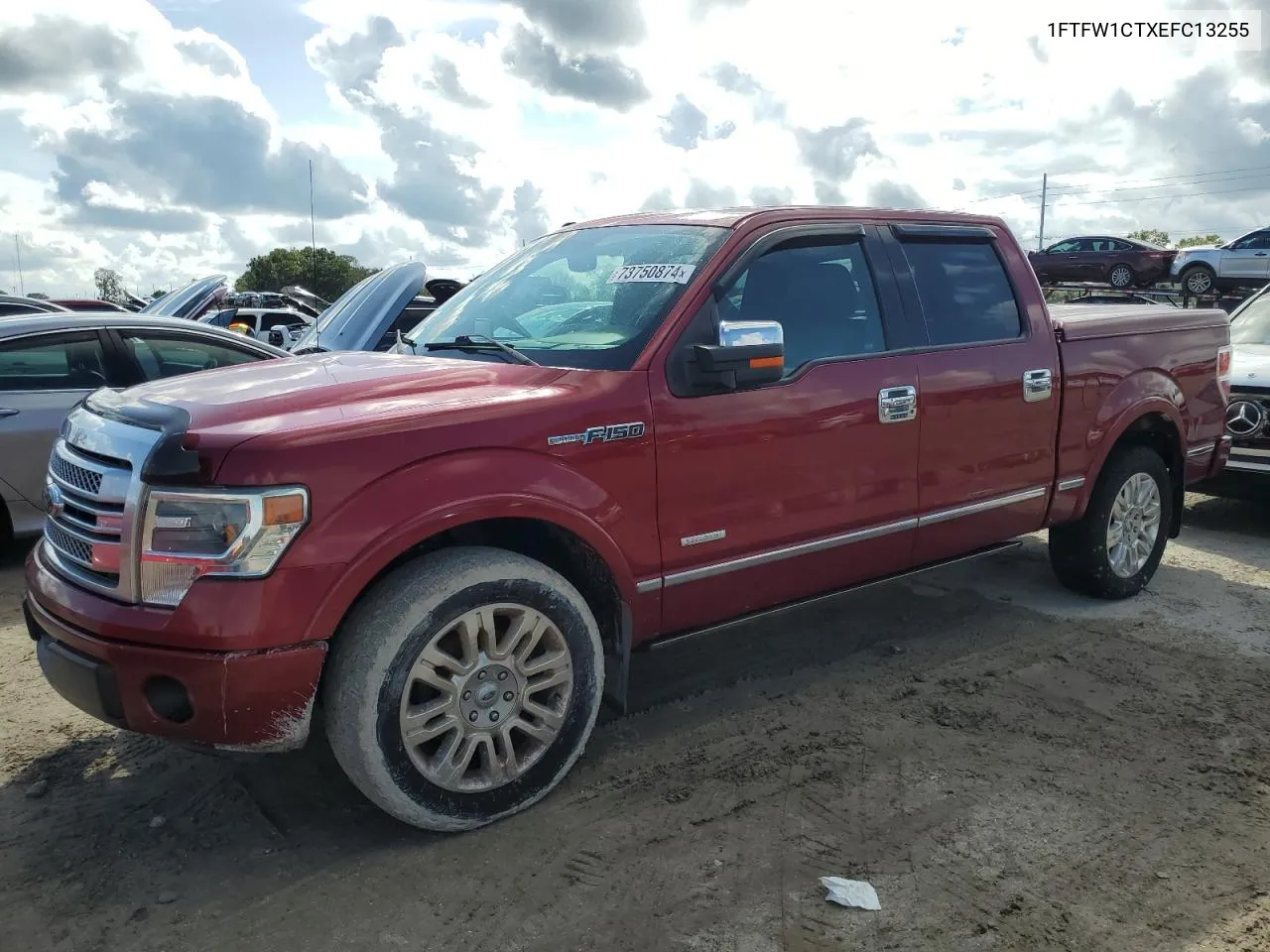 1FTFW1CTXEFC13255 2014 Ford F150 Supercrew