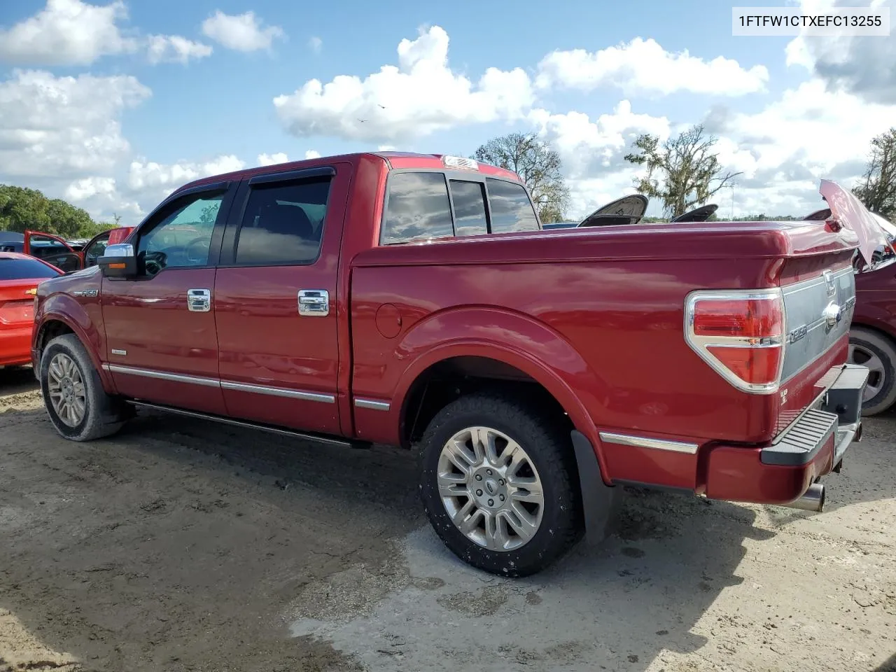 2014 Ford F150 Supercrew VIN: 1FTFW1CTXEFC13255 Lot: 73750874